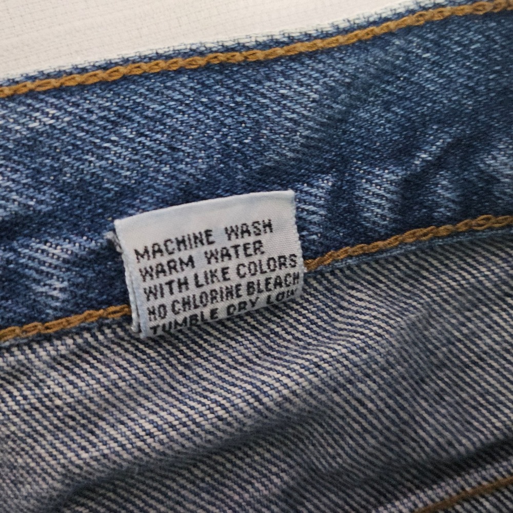 Derrieres Denim Blue Jeans young women‎ Size 8 22x27 High Rise Straight Leg - Picture 4 of 14